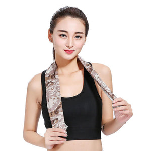 Outdoor Cooling Towel for Sports, Workout, Fitness, Gym, Yoga, Travel, Camping