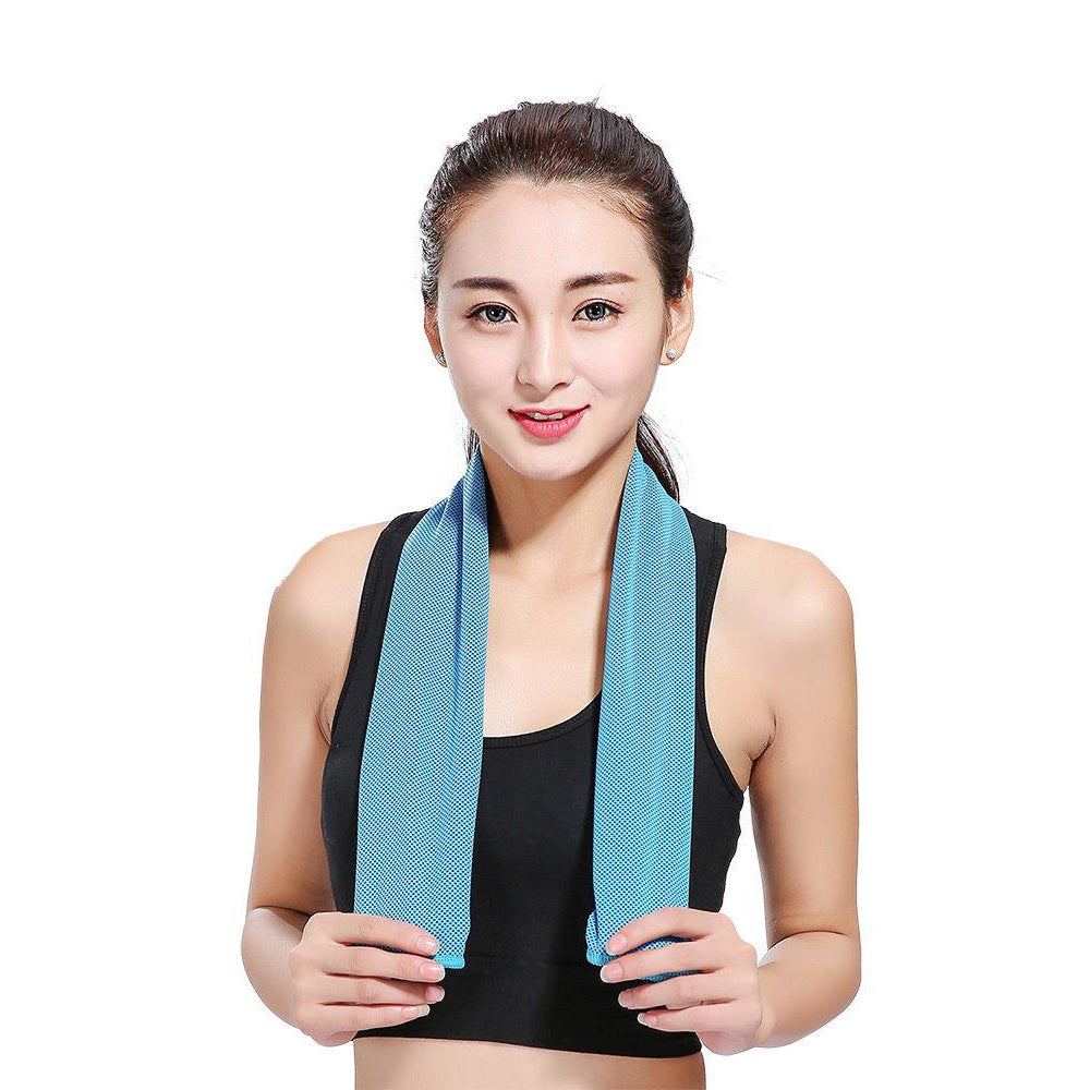 Cooling Towel for Sports, Workout, Fitness, Gym, Yoga, Pilates, Travel, Camping