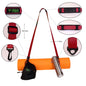 1" Wide Cotton Yoga Mat Carry Strap Sling 6.5ft, carrying towels, keys, water bottles