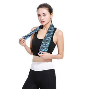 Outdoor Cooling Towel for Sports, Workout, Fitness, Gym, Yoga, Travel, Camping