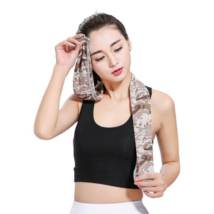 Outdoor Cooling Towel for Sports, Workout, Fitness, Gym, Yoga, Travel, Camping