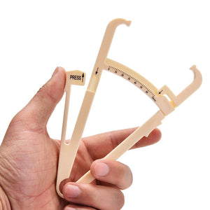 2x Personal Body Fat Caliper Body Mass Measuring Tester for tracking weight loss