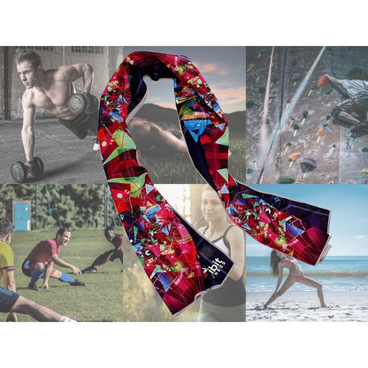 Cooling Towel for Sports, Workout, Fitness, Gym, Yoga, Travel, Exercise, Hiking