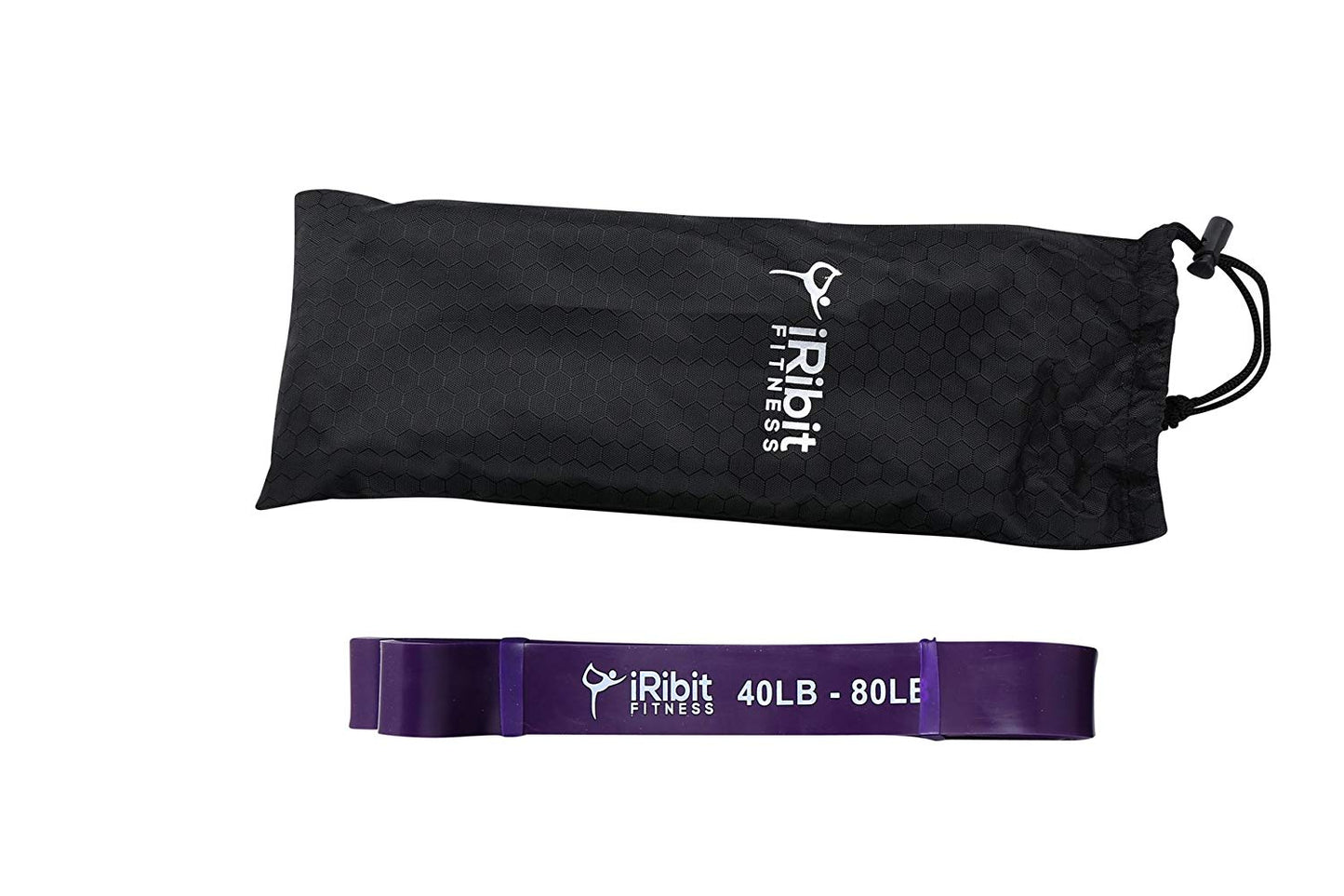 iRibit Fitness Assisted Pull-Up Bands, Powerlifting Bands, Resistance Bands, Stretch Bands for Crossfit