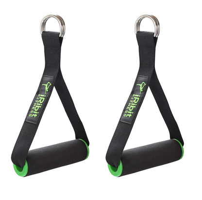 6.5ft Long Resistance Bands Set – Flat Latex Free Bands with Handles, Door Anchor, and carrying bag