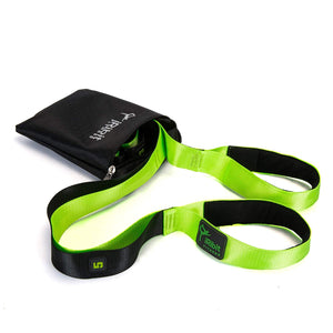 8 ft Long Stretching Strap for Physical Therapy, Yoga, Pilates, Ballet, after workout stretching