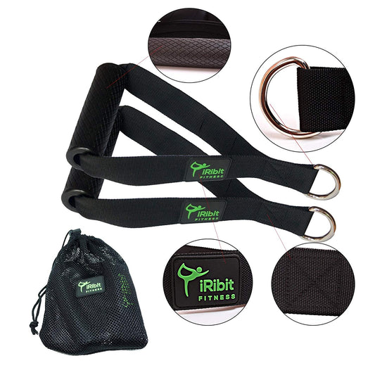 Professional Exercise Handles for Cable Machines and Resistance Bands