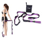 8 ft Long Stretching Strap for Physical Therapy, Yoga, Pilates, Ballet, after workout stretching