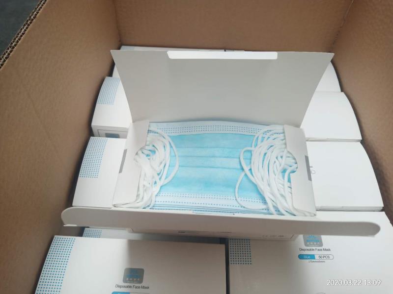 3-Ply Disposable Face Mask - 1000pcs (US STOCK)